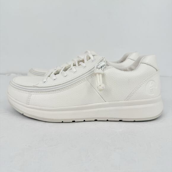 BILLY Footwear Womens Work Comfort Low-Top Sneaker US 8.5 Wide EU 39 White GUC - Picture 8 of 14